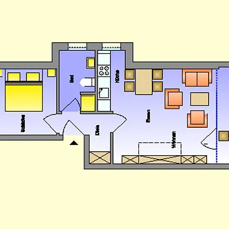 Luna-wohnung-36 Apartman *